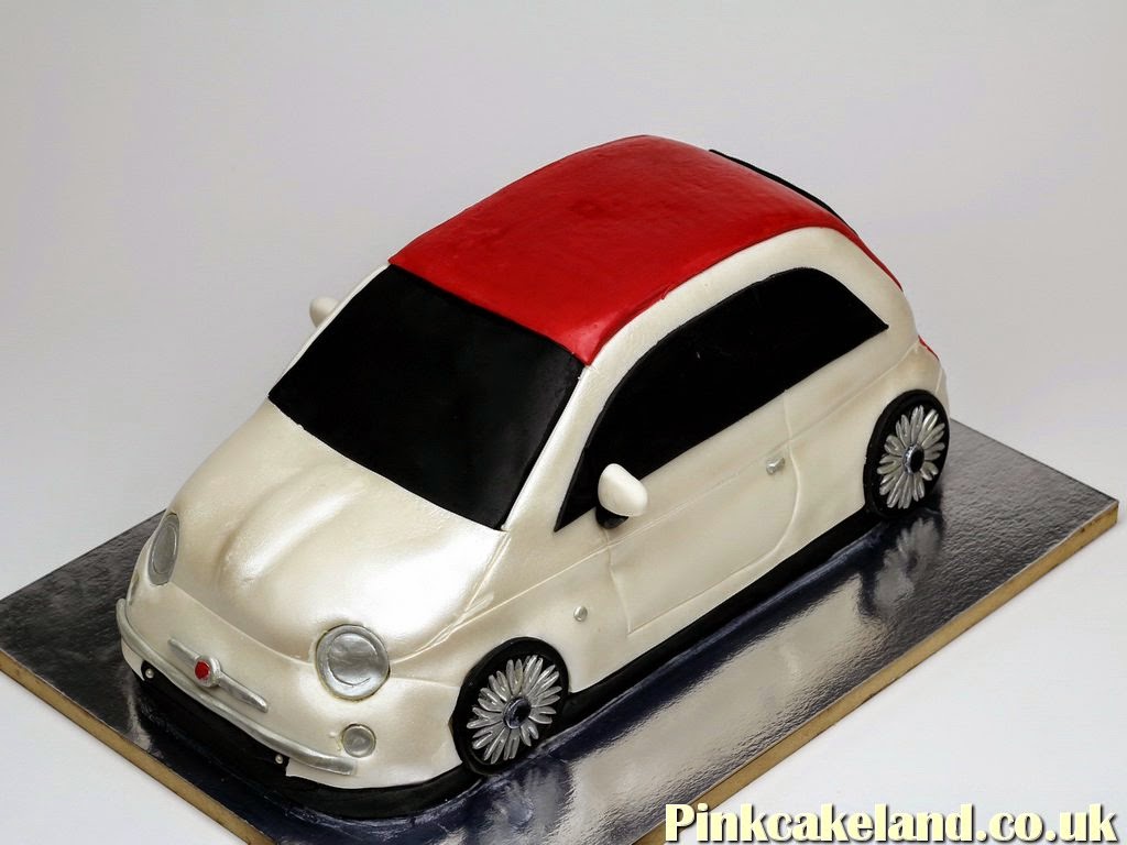 Fiat 500 3D Birthday Cake in London
