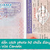 Hướng dẫn cách photo hộ chiếu đúng chuẩn khi xin visa Canada