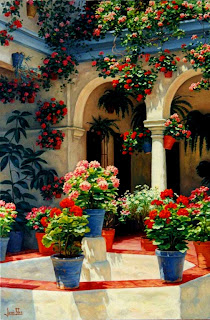 Marzua: Decorar un patio interior