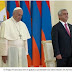 El Papa viajó a Armenia para conmemorar los 100 años del genocidio