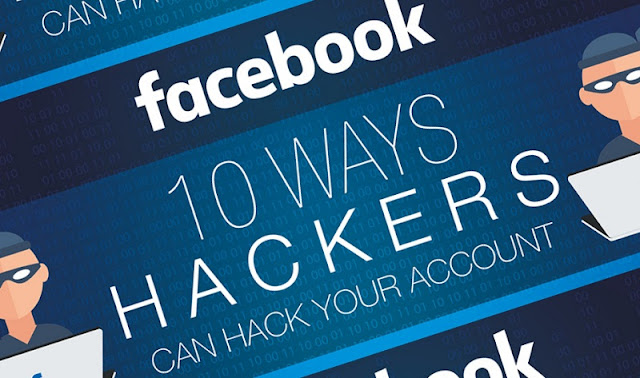 10 Ways Hackers Can Hack A Facebook Account and How To Protect It (infographic)