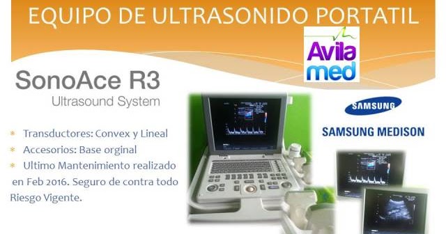 Corporacion Avilamed, C.A.: EQUIPO ULTRASONIDO MARCA SAMSUNG MODELO ...
