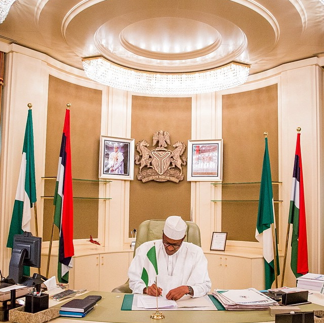 buhari aso rock