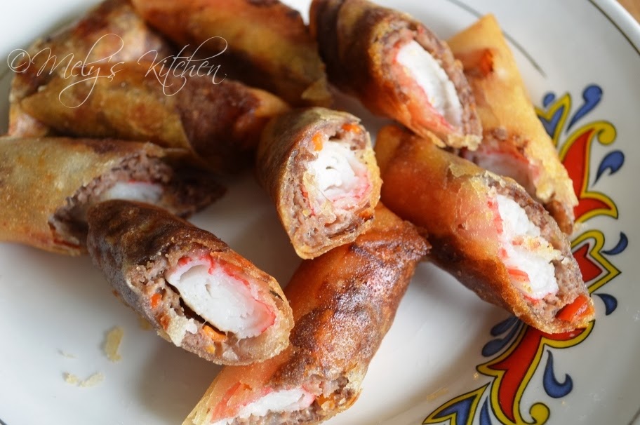 Crab Sticks Rolls Mely's kitchen