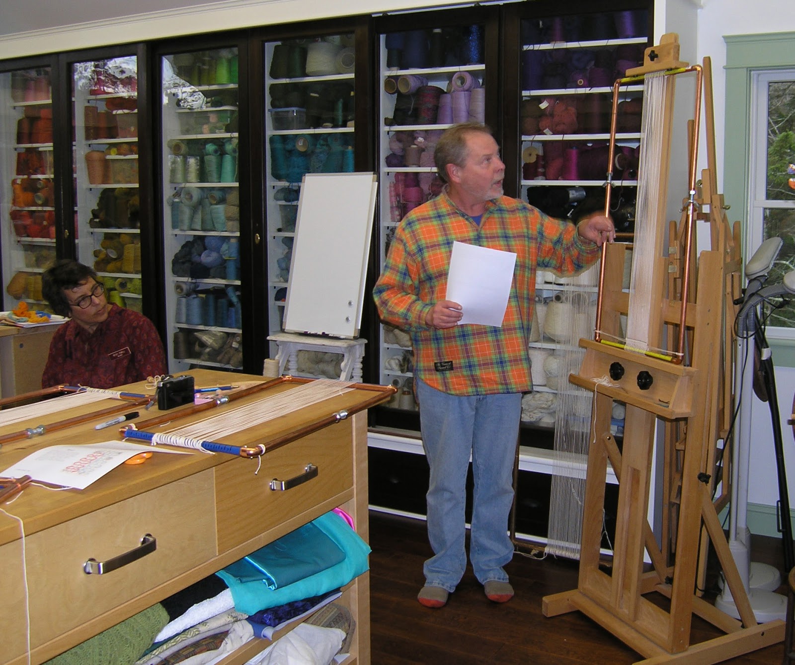 TAPESTRY WEAVERS in NEW ENGLAND Tapestry in Maine