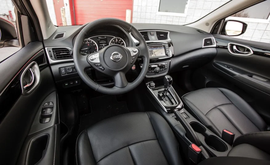Nội thất của Nissan Sentra 2016 quá ư là sang trọng, khác biệt và ấm cúng