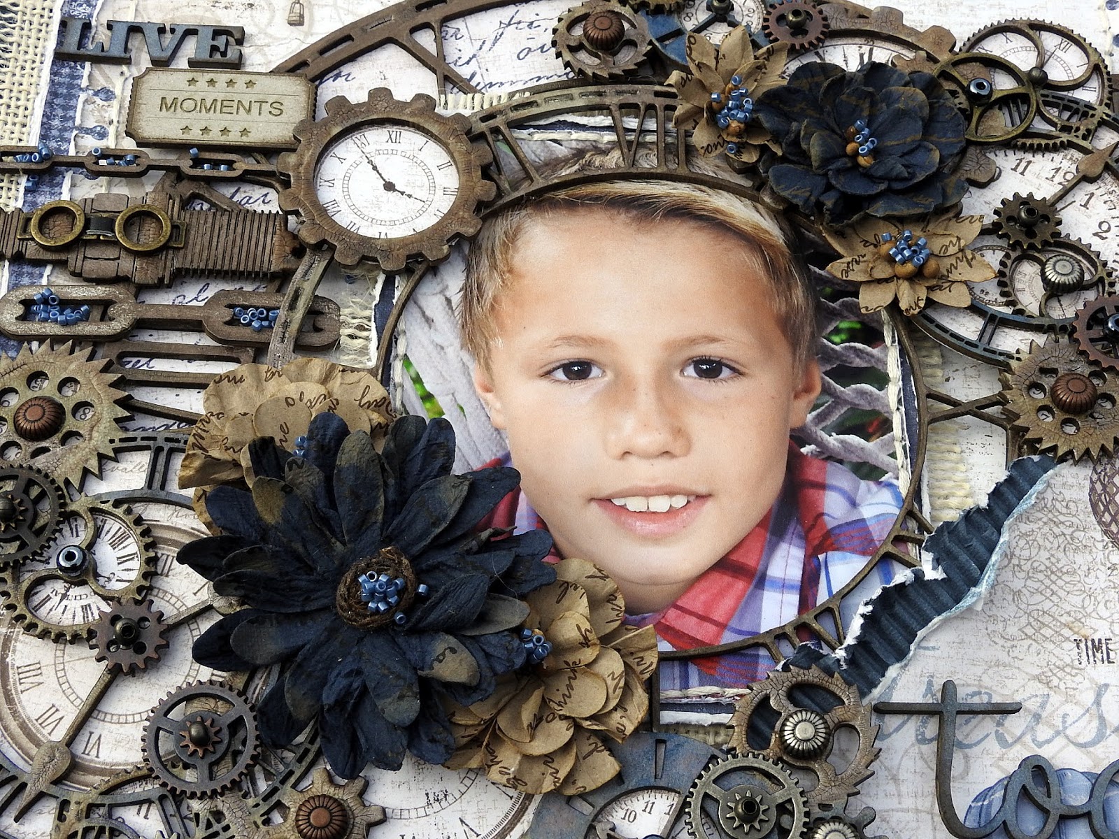 Life's little Embellishments Live Today "Maja Design"