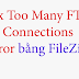 Fix Too Many FTP Connections Error In FileZilla