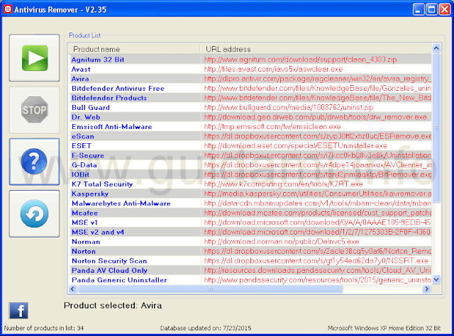 Antivirus Remover