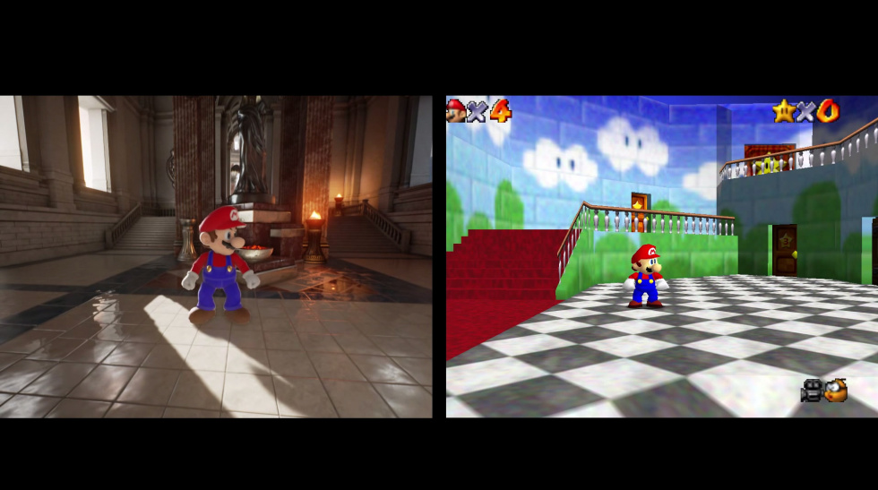 Super Mario no Unreal Engine | Aberto até de Madrugada