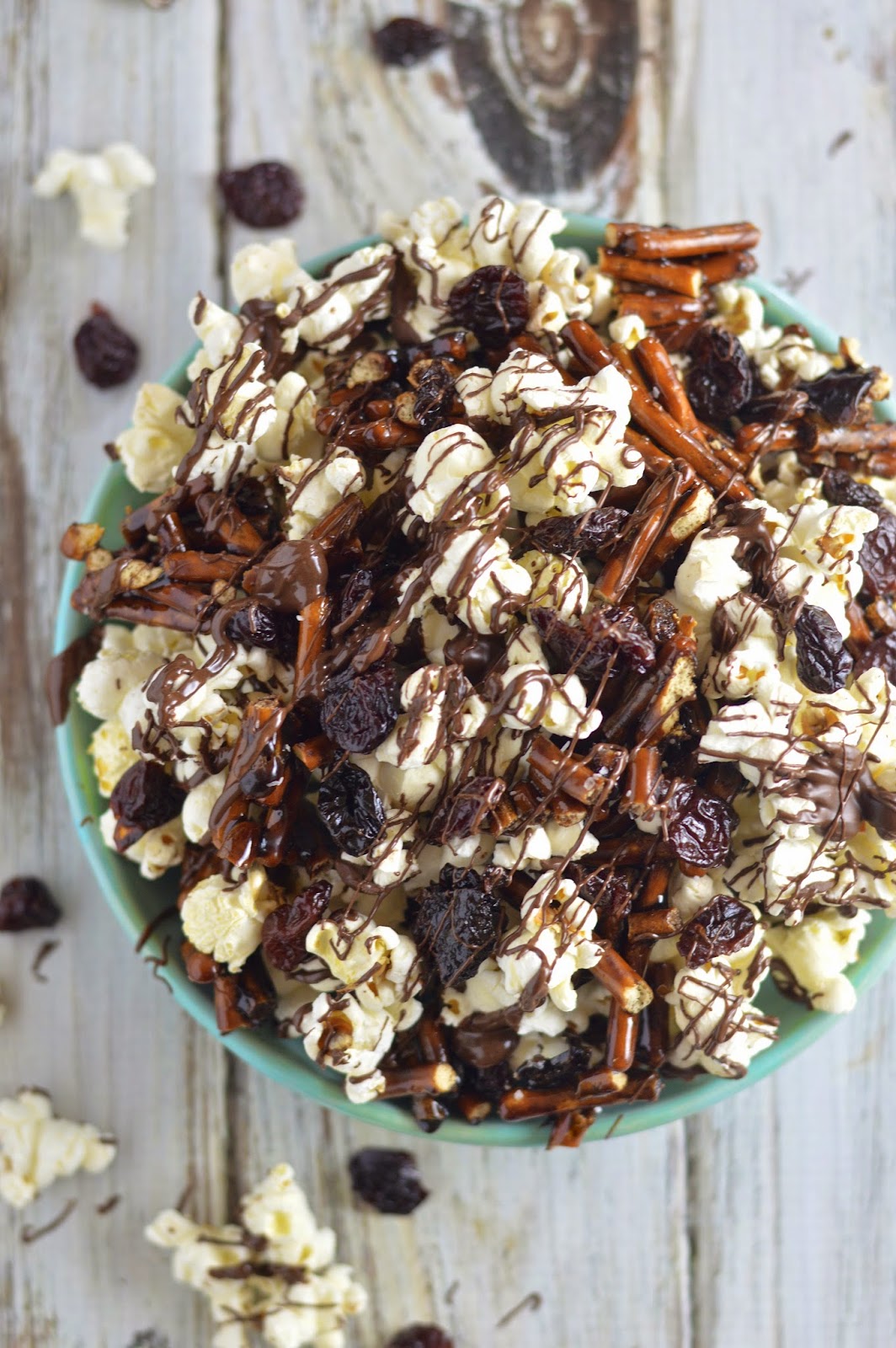 Sweet and Salty Double Chocolate Cherry Snack Mix {Gluten Free ...