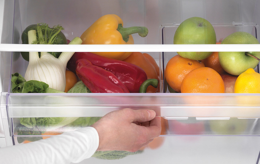 Cómo conseguir que tus cajones del frigorífico estén siempre limpios