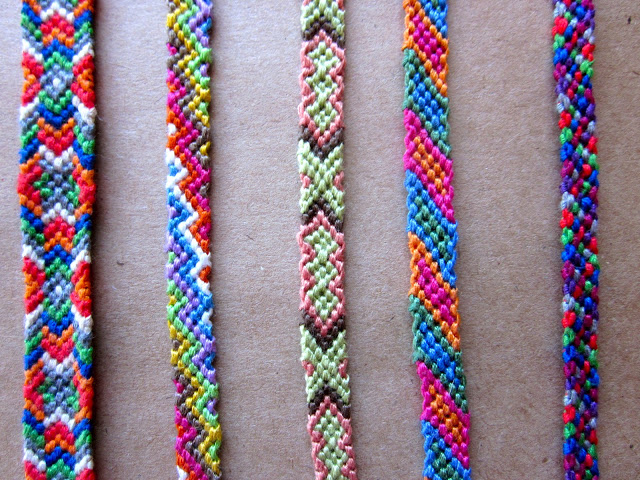 Bracelet Zipper Galleries: Friendship Bracelet Free Pattern