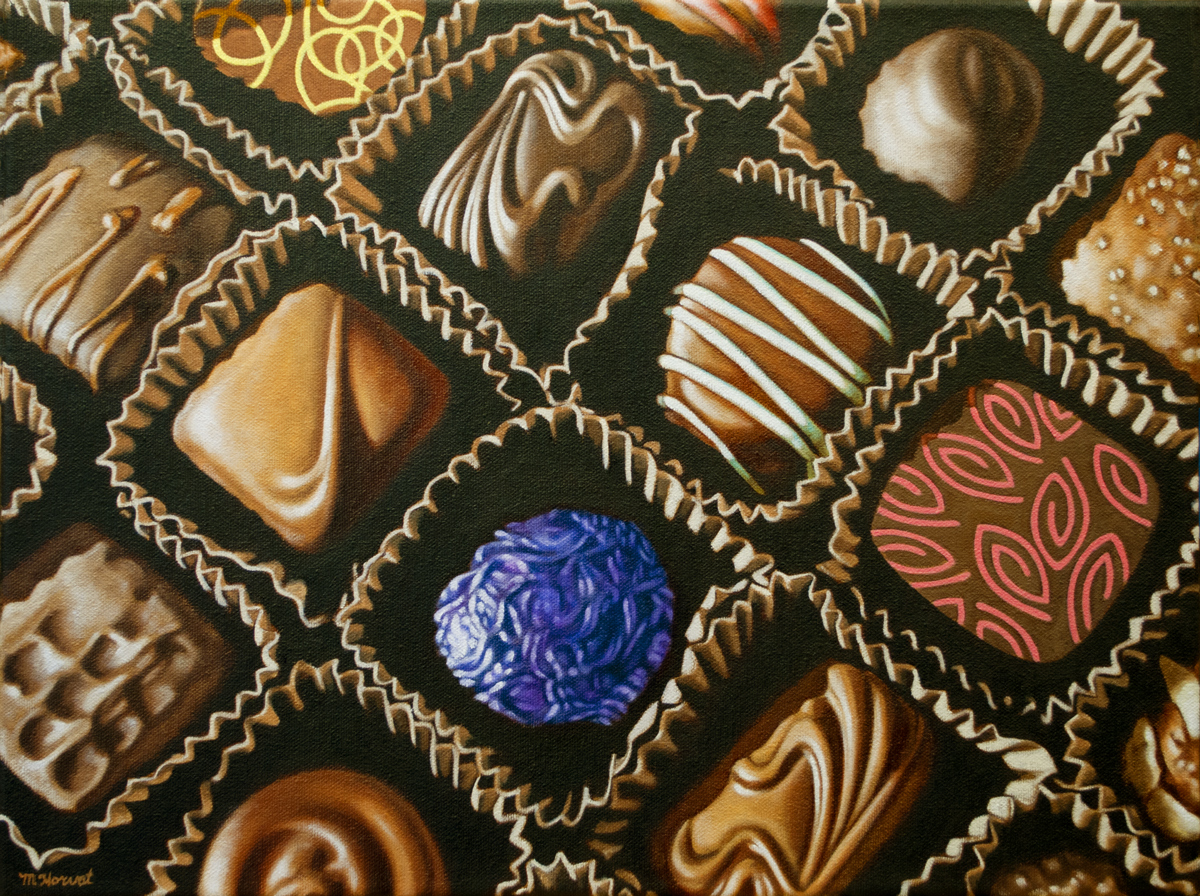 Margaret Horvat's a little daily painting October 2016