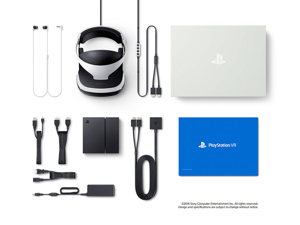 PlayStation VR (PS VR) package inclusions in Philippines