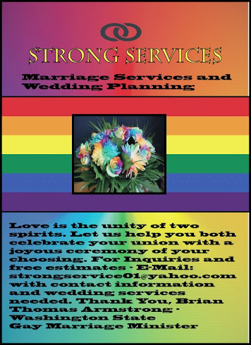 Washington State Gay Marriage Services and Planning