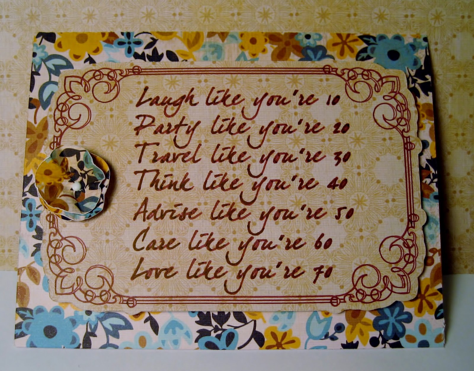 Birthday Quotes For Card Making