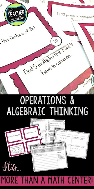 Teachers need help teaching the standards--math standards are complex and need to be broken into kid-friendly terms! Math centers aren't enough...teachers need assessment, teaching tips, rigorous math problems, task cards, and more! This post helps show how we CAN teach the standards effectively in whole class, math workshop, or intervention groups. Grade 4 math, Common Core math, math station, math center, math printables