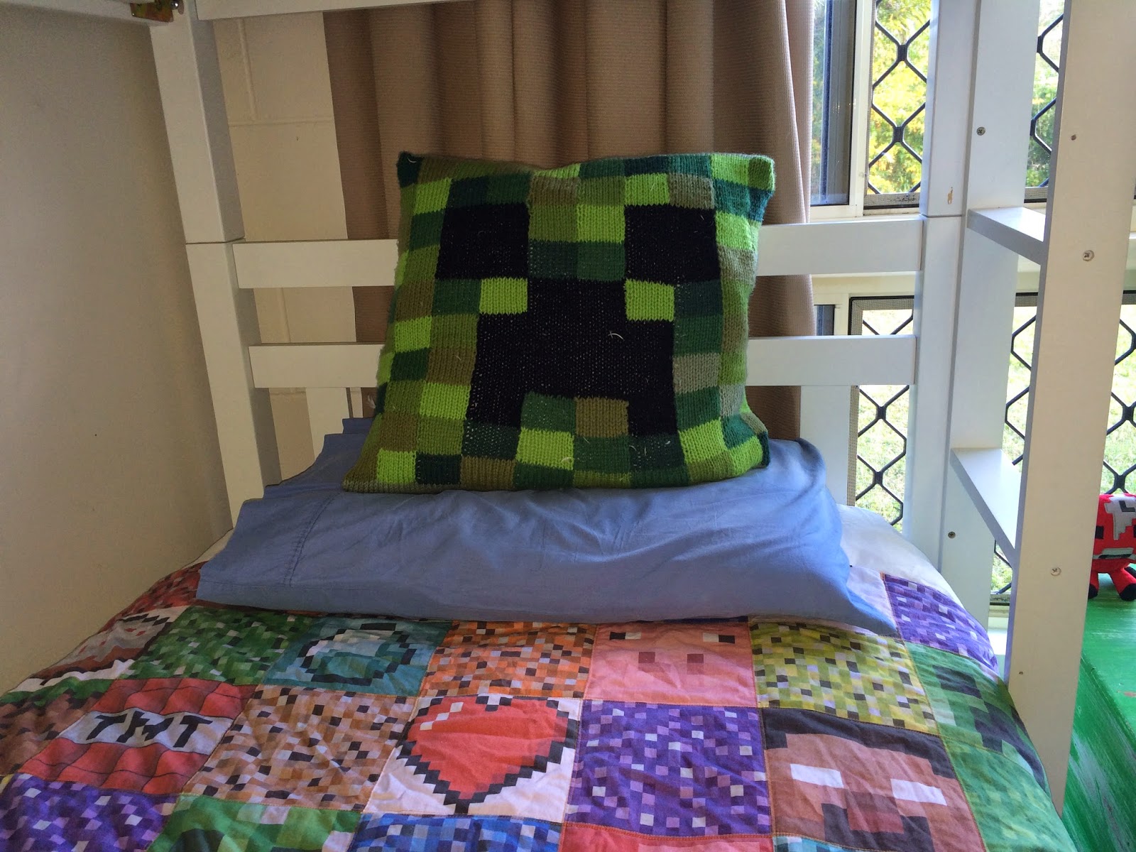 Find Me Out By The Shed Minecraft coffee table