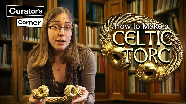 Watch this Curator Explain How Iron Age Celtic Torcs Were Made and Worn