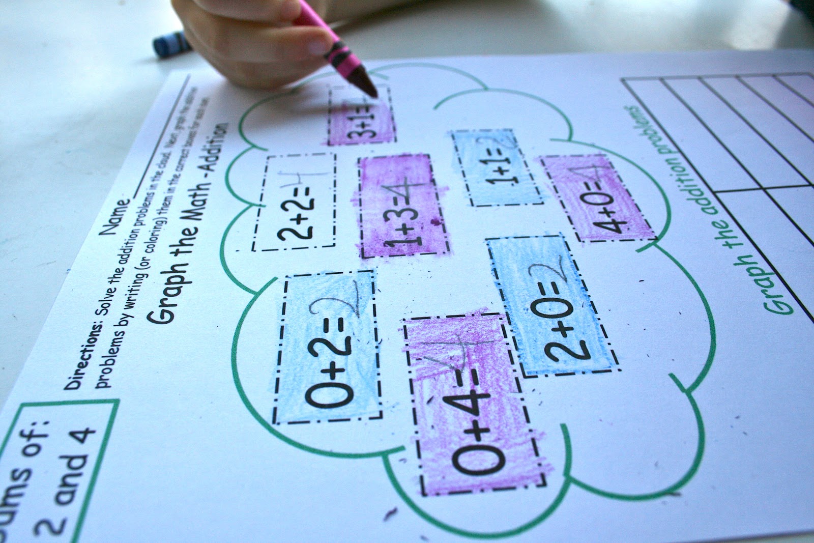 Graph the Math-Addition