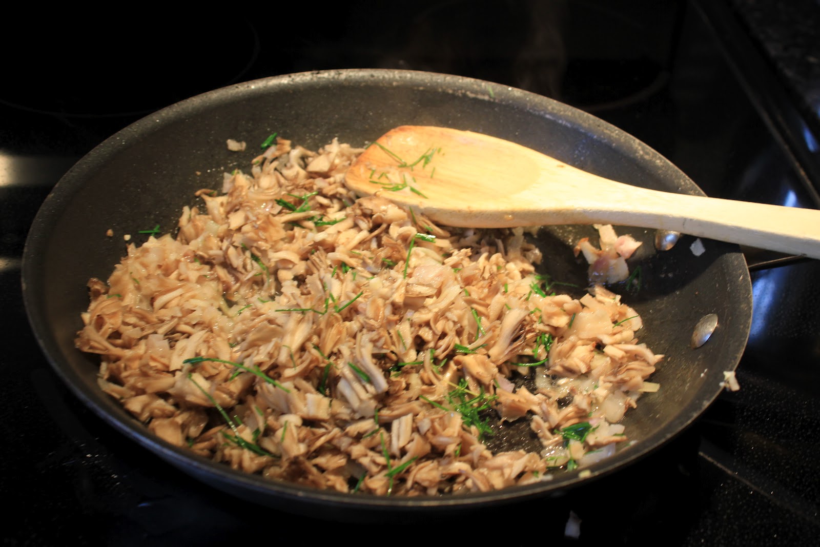 Westhampton DIY OpenFaced Maitake Mushroom Sandwich