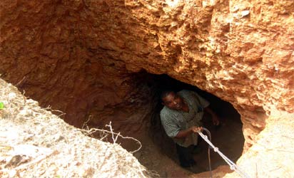 Underground Den Used By Ritualists Found In Ogun State Forest (Photo ...