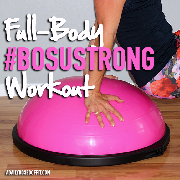 bosu workouts, pink bosu, total body workout, fit approach, sweat pink, fitfluential