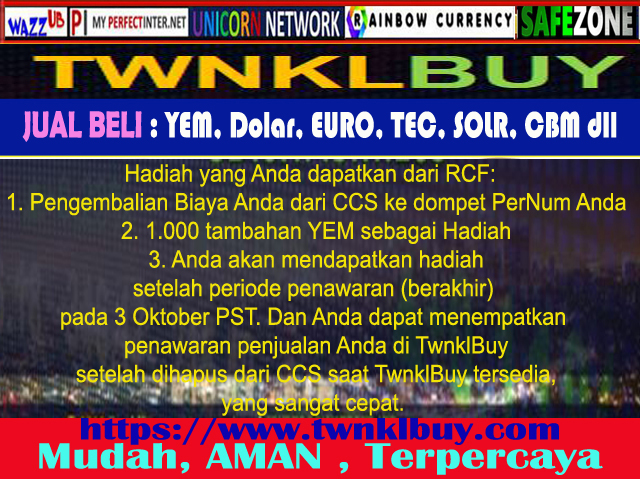 Rainbowcurrency Indonesia: Tanya jawab tentang TwnklBuy