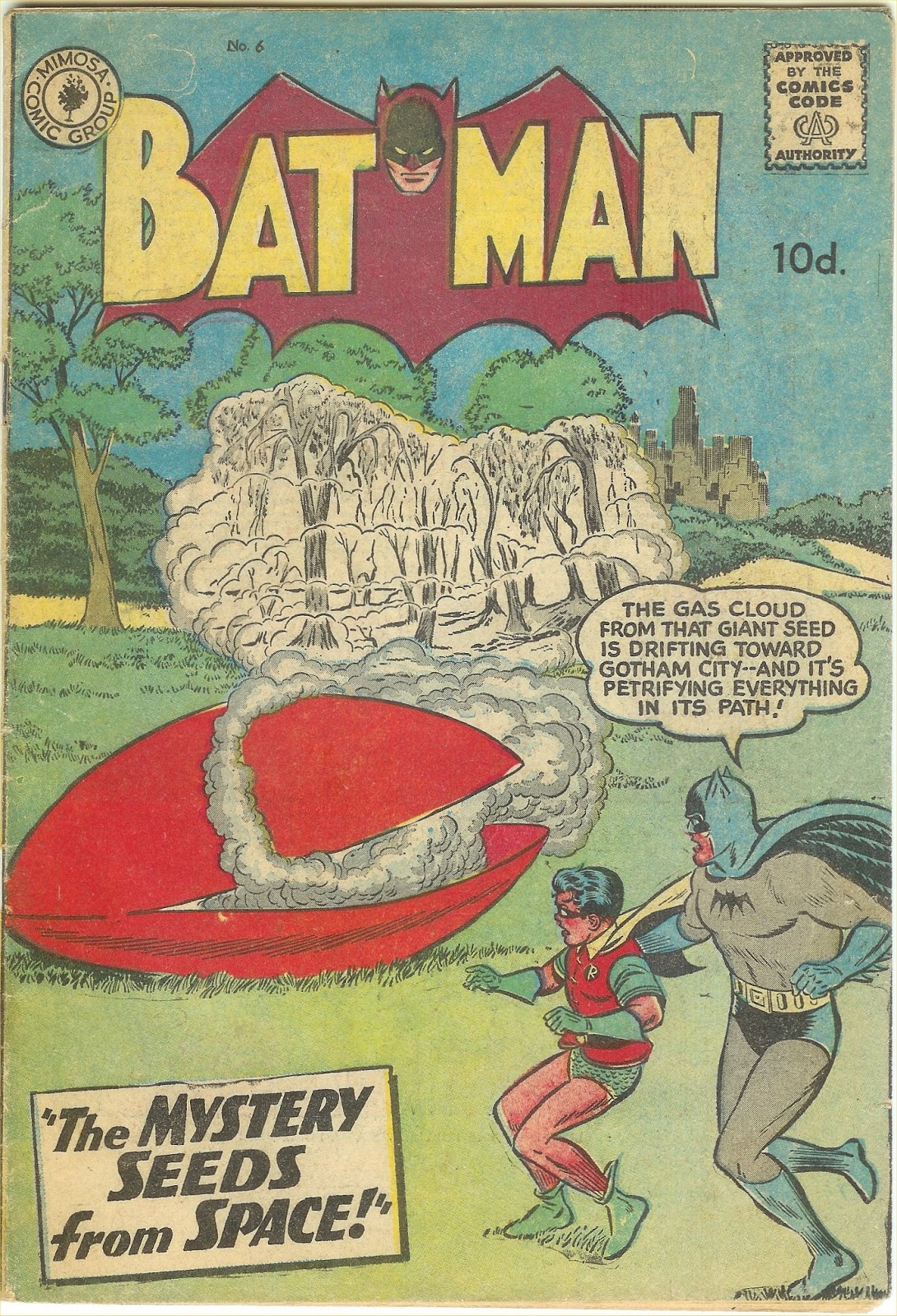 South African Comic Books Mimosa Batman Newsprint Series