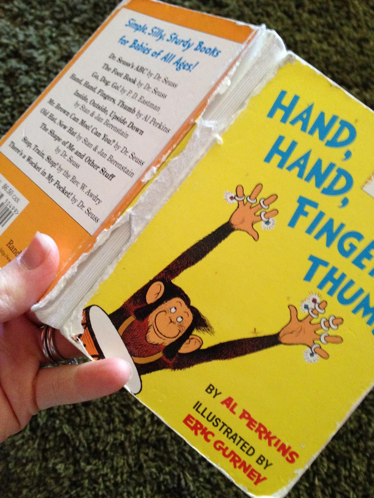 What I Live For How to Save a Board Book's Binding