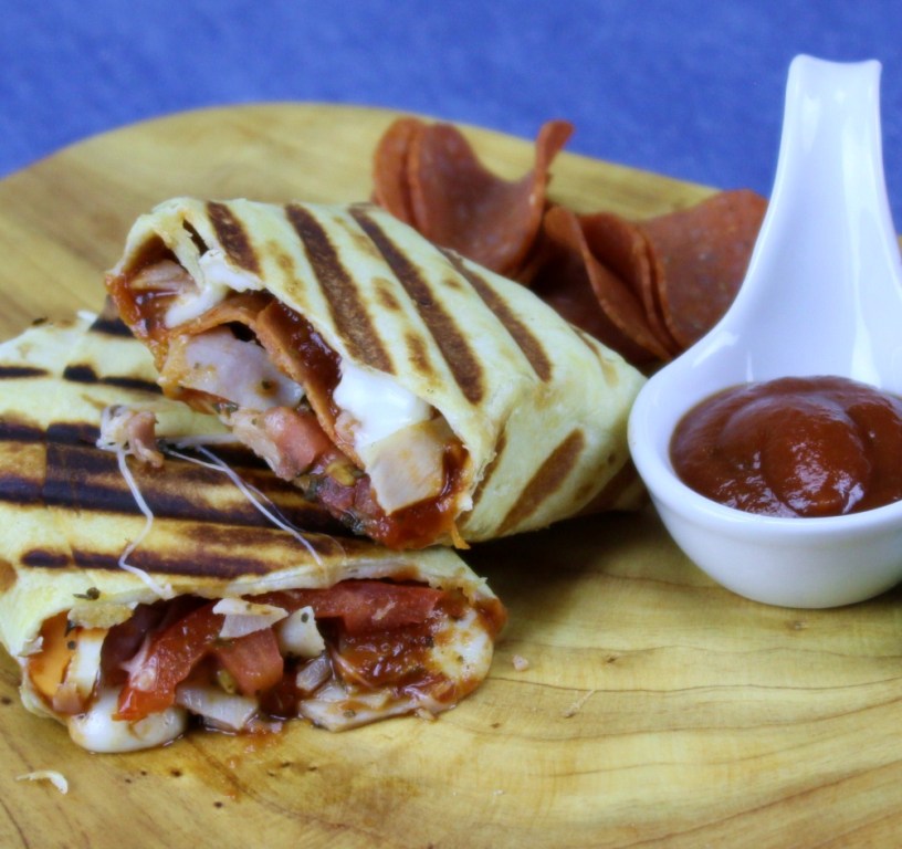 Menu Musings of a Modern American Mom Grown Up Pizza Wraps