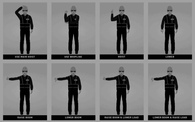 Dasar Dasar Rigging Hand Signal - Engineering Jobs Rigging Hand Signal