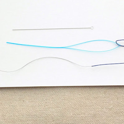 flexible bead stringing needles