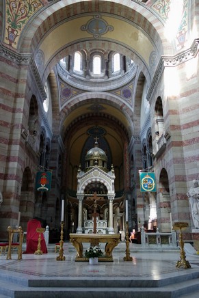 marseille cathédrale la major intérieur