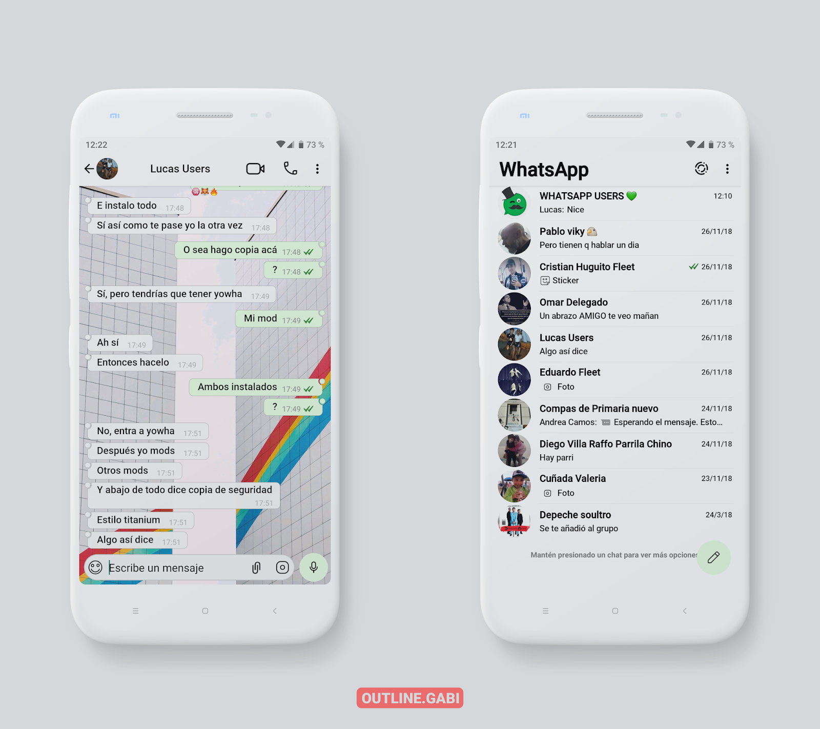 Yowhatsapp V7 90 Outline Edition Latest Version Download Now By Gabi