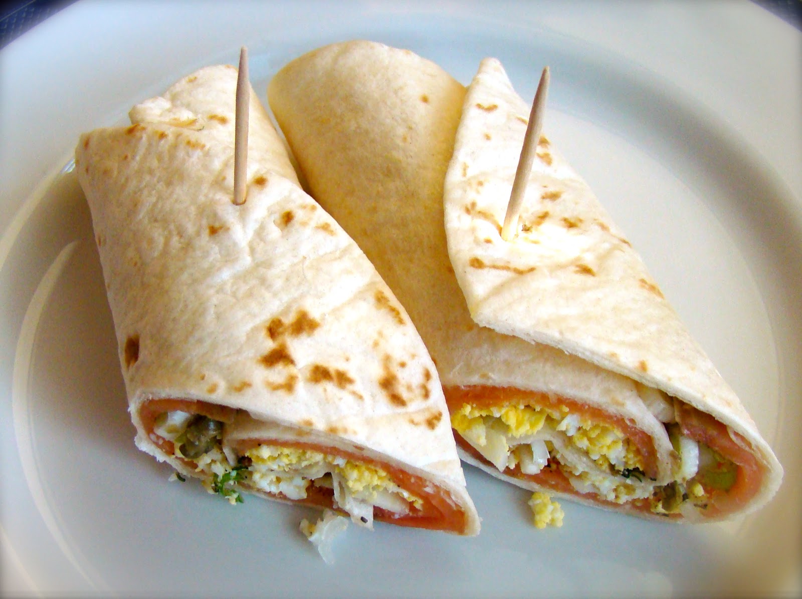 Smoked Salmon Burrito EnriLemoine