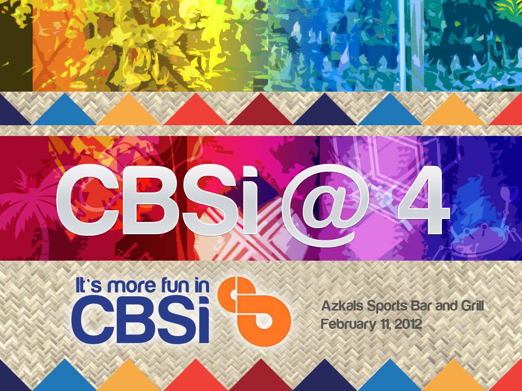 Under the Sampaloc Tree Press Release CBSI4 It's More Fun in CBSi