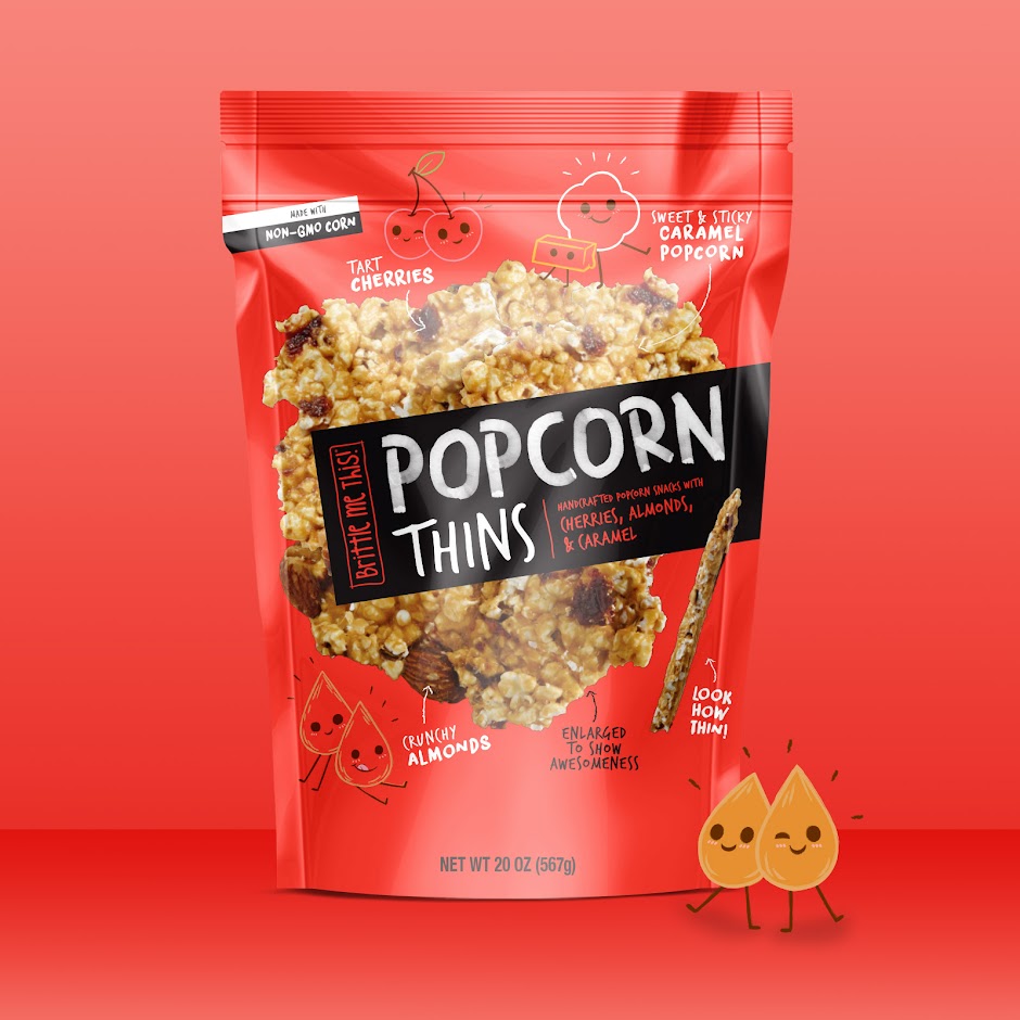 Popcorn Thins on Packaging of the World Creative Package Design Gallery