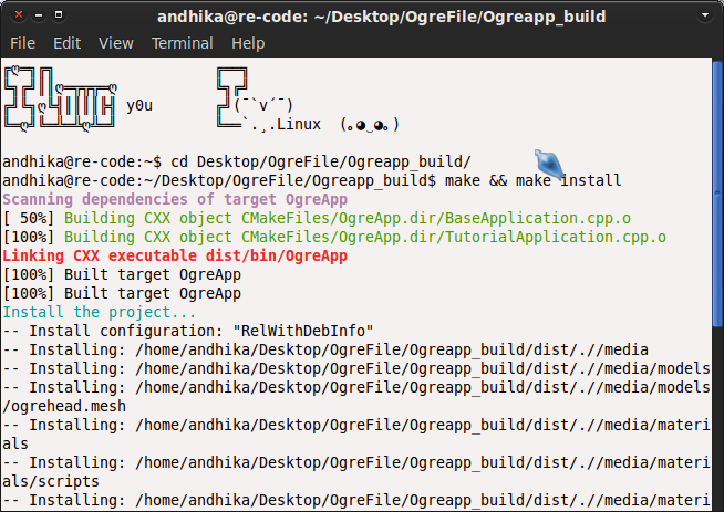 Installer model. Installer model