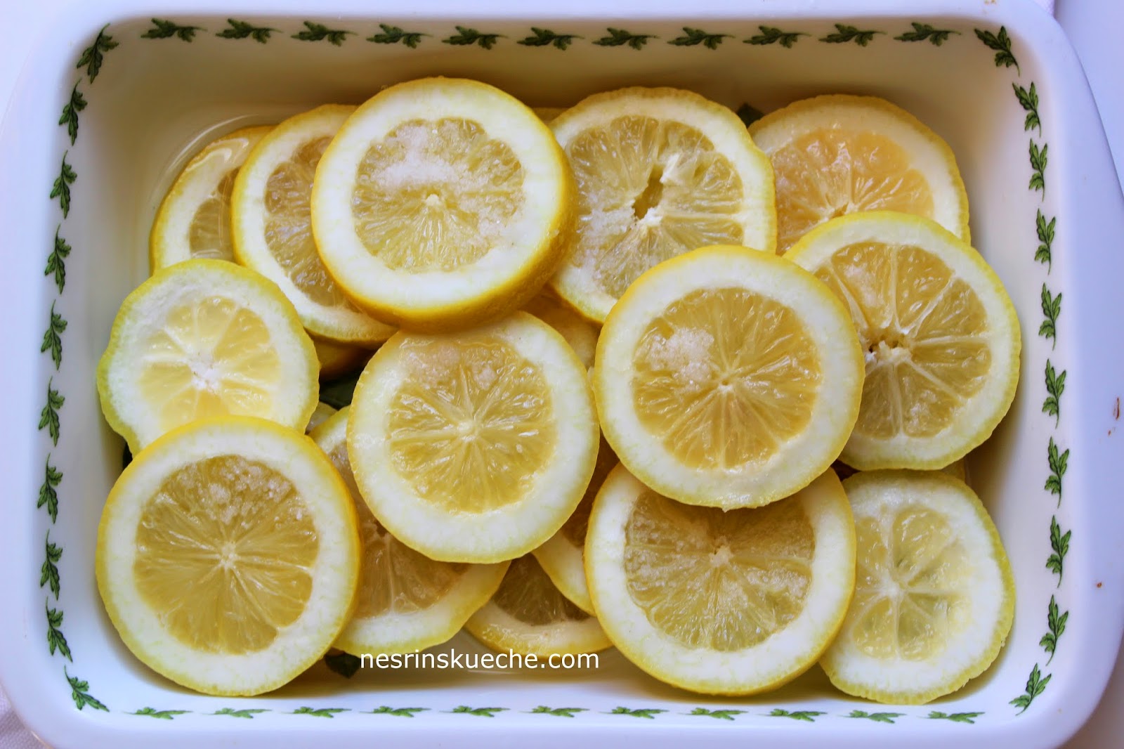 Nesrin&amp;#39;s Küche: Limon Turşusu / Eingelegte Zitrone