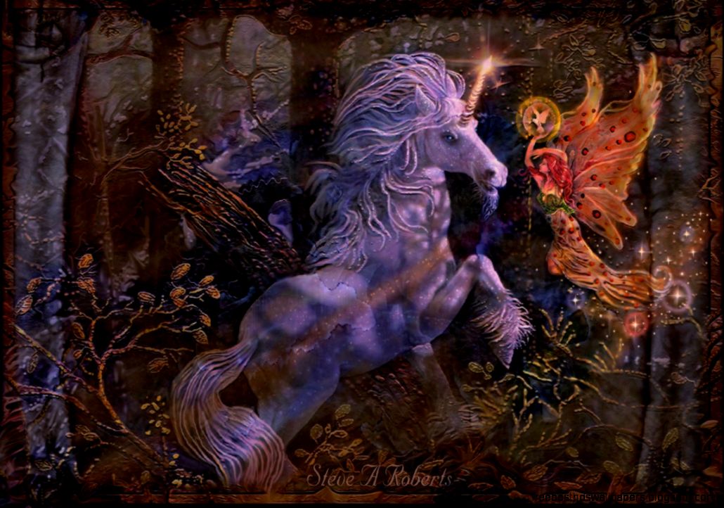 Unicorn Artquot Of the Mythical Unicorn and Fairyillustrated by