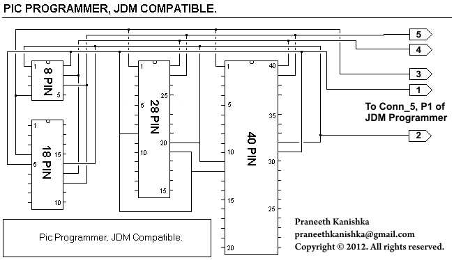 JDM - A Simple PIC Programmer Circuit ~ Scorpionz - Electronic Circuits