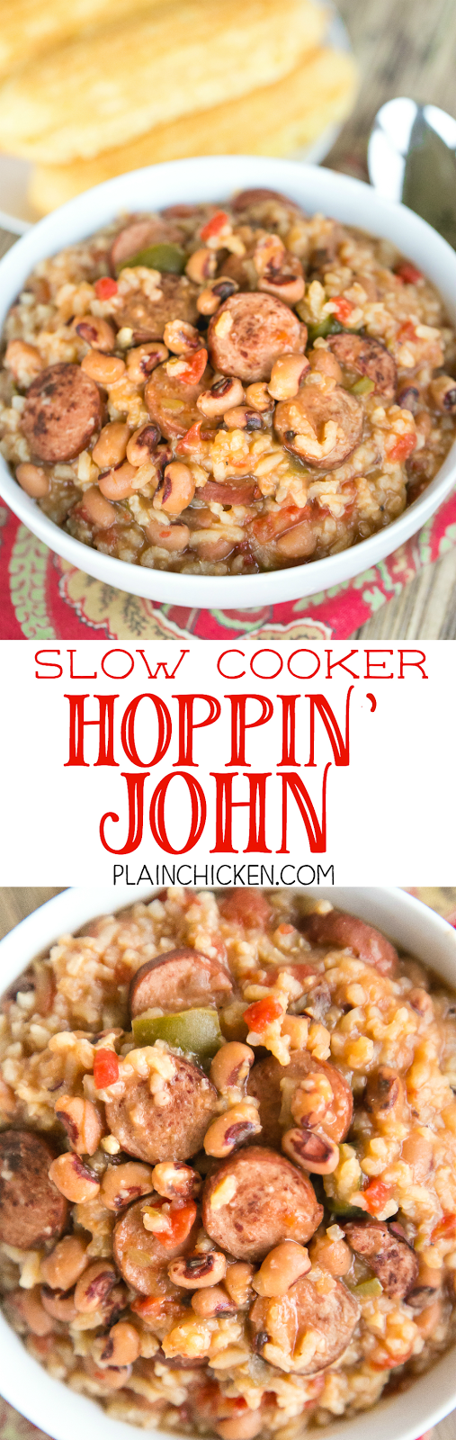 Slow Cooker Hoppin' John Plain Chicken®