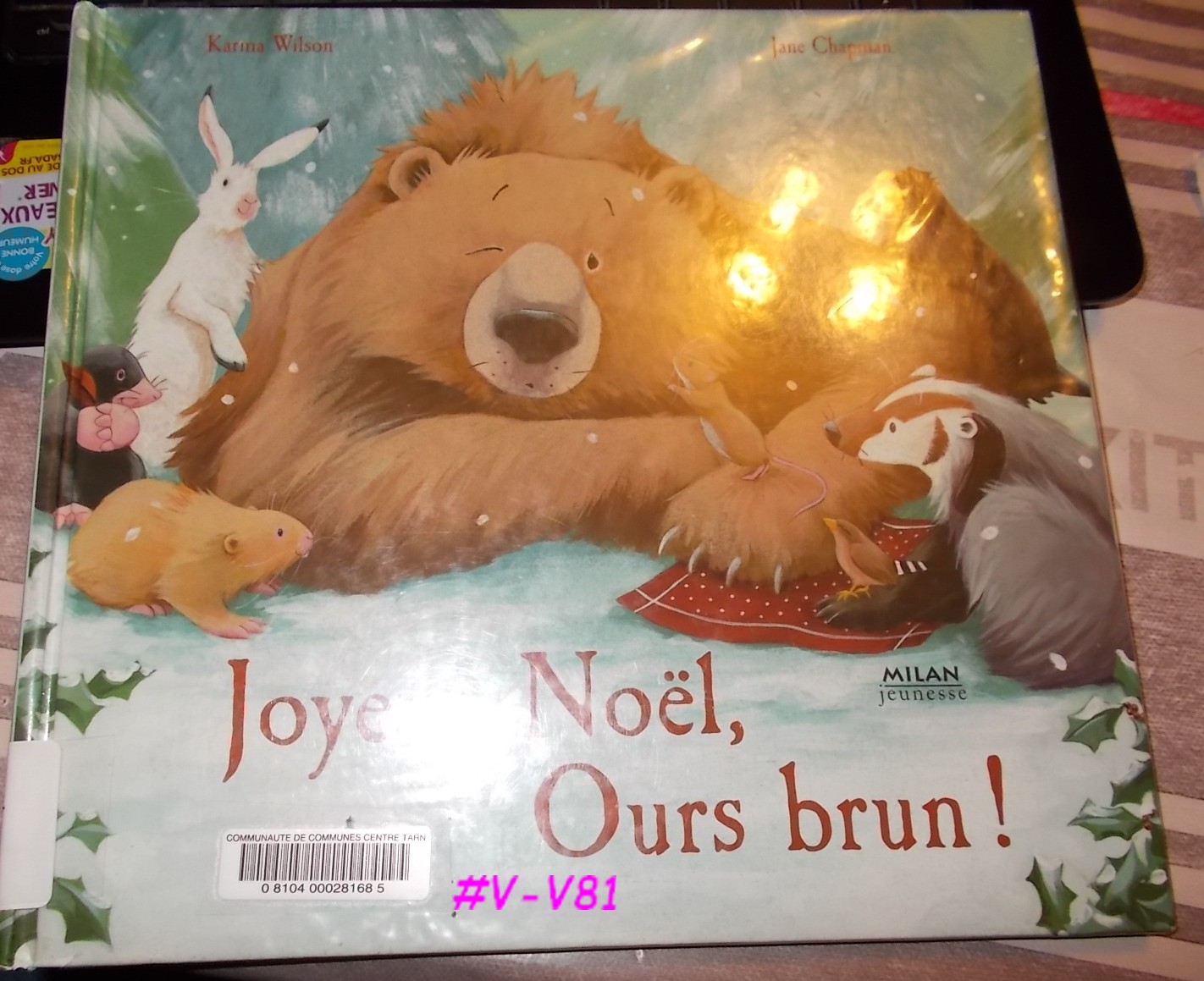 "Books to share - Plaisir de lire": Joyeux Noël, Ours brun