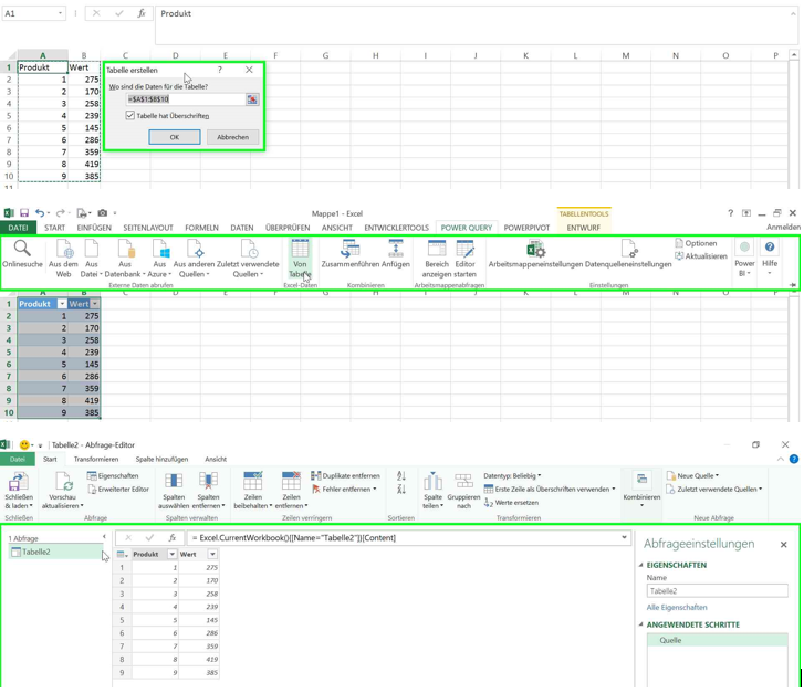 Power Query Laufende Summe Abc Analyse