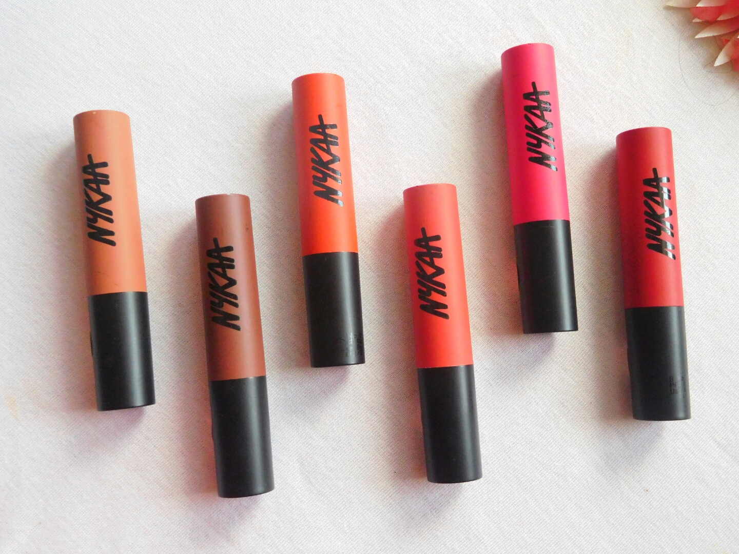 Nykaa Paintstix Lipsticks Review & Swatches - All Shades 