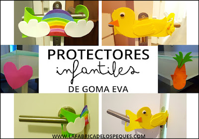 Weekend DIY: Protectores infantiles de goma eva