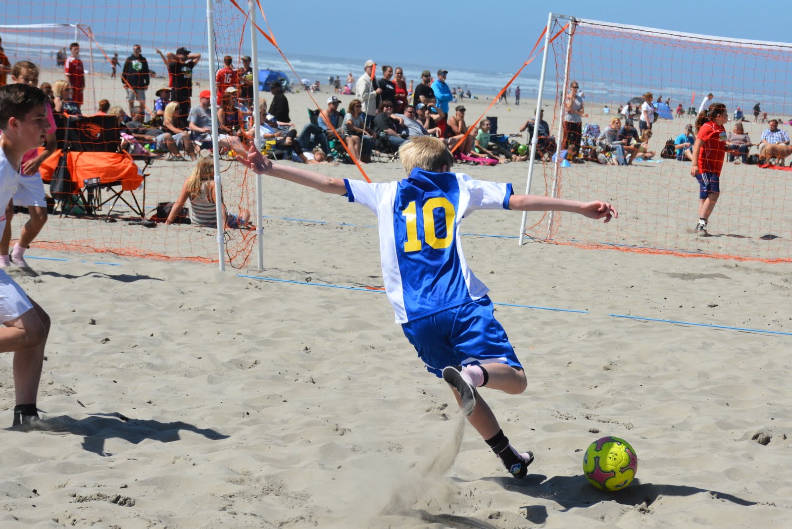 SC Cobras in Action Seaside Soccer In The Sand Game 2