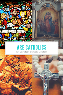 Hearing from a Christian Bloggers Group that Catholicism wasn't Christian enough for them was just the wake-up call I needed to better share my faith.